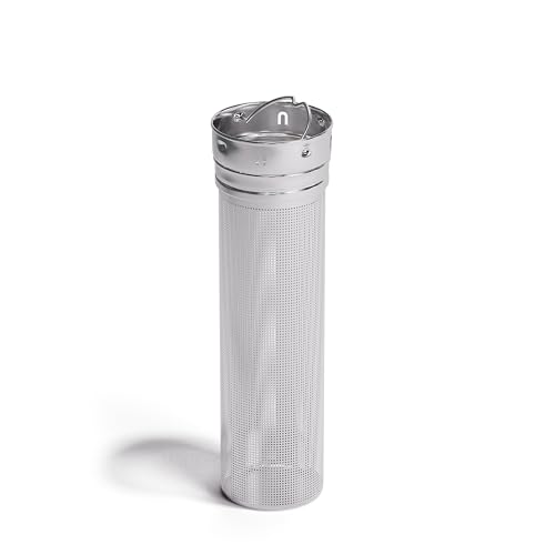 Vessence Stainless Steel Infuser - Extra Long Fine Mesh Filter for Loose Leaf Tea Fruits or Ice | Compatible with Vessence Water Bottles