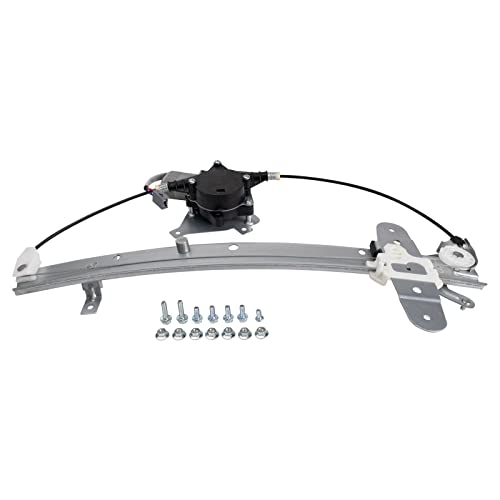Image of TRQ Rear Left Power Window Regulator & Motor Assembly Drivers Side Compatible with 1998-2011 Lincoln Town Car