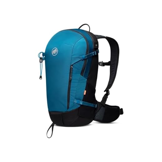 Mammut Litio Mochila Senderismo, Unisex Adulto, Sapphire Black, 20 Lang