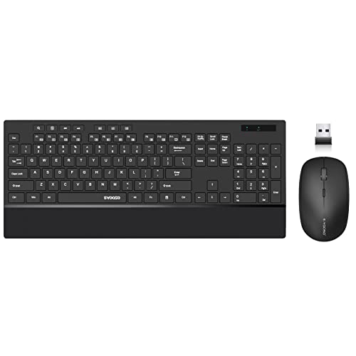 Wireless-Keyboard-and-Mouse-Combo-E-YOOSO-Full-Sized-24GHz-Lag-Free-Wireless-Keyboard-with-Palm-Rest-7-Independent-Shortcuts-3-DPI-Silent-Mouse-for-PCComputerLaptopDesktopWindowsMac