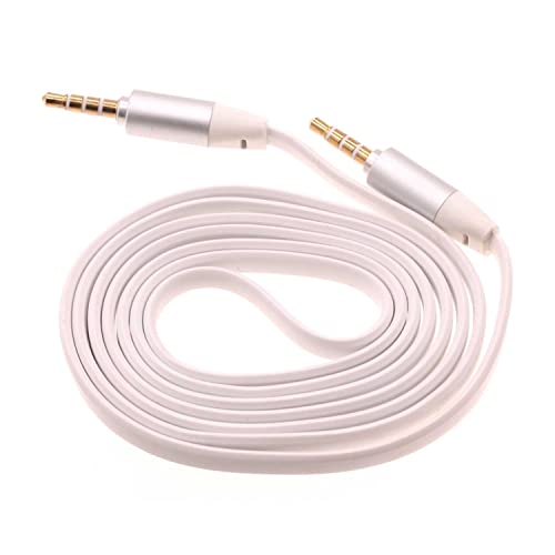 Cable auxiliar de audio con conector macho 3.5mm