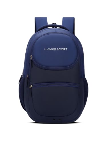 Image of Lavie Sport 29L Atlas | 19 Inch | Fits Upto 15 Inch Laptop Backpack | Laptop Compatiable | Raincover | College Bag | For Men & Women