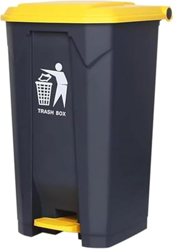 AOBOPO 屋外用ゴミ箱 ふた付き 屋外 ダストボックス ペダル型 大容量 足踏み 防臭 悪臭防止 廃棄物リサイクル容器 キッチン ホテル 商業 厚い る丈夫なお 手入れが簡単 ゴミ収納庫 屋内/屋外 厨房用 ごみ箱 おしゃれ 多機能