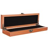  MINAOLULUS Étui de Rangement pour Harmonica en Bois Léger et Facile à Ouvrir, Boîte de Transport Pratique pour Protéger Votre Harmonica Quotidien