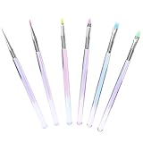 Nail Brushes for Nail Art,Acrylic Nail Art Brushes,Nail Art Design Tools,Nail Supplies Stuff(6PCS)