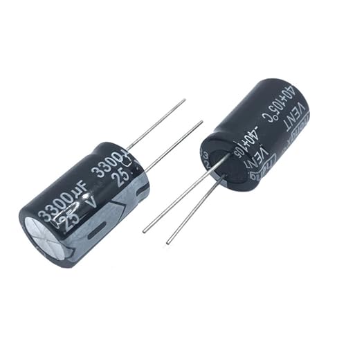 Condensateur électrolytique 25V 3300uF pour réparation électronique