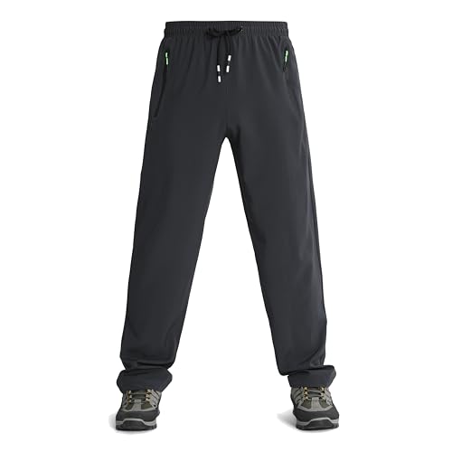 Men's Lightweight Quick Dry Joggers with Pockets