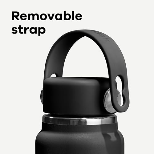 Image of Hydro Flask Micro Bottle - Insulated Mini Leak Proof Flask for Purse or Pocket in 6.7 Oz Tonal Black