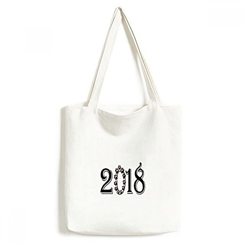 Sac fourre-tout cadeau d'artisanat pour souhaiter une Happy New Year