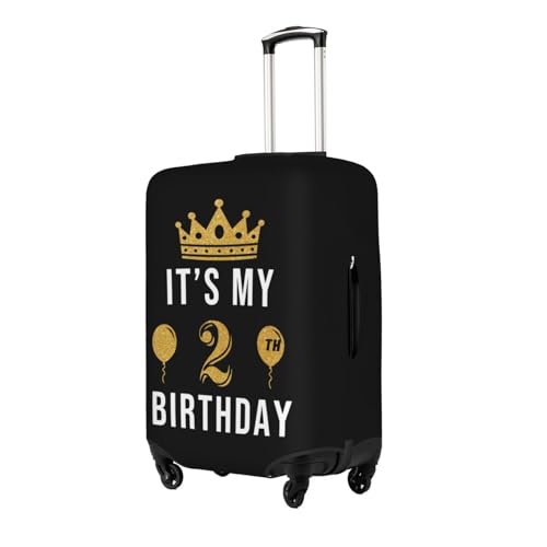 Travel Luggage Cover It‘s My 2th Birthday Fashion Washable Baggage Suitcase Protector Fit For Luggage Medium2