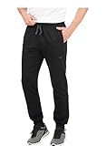 Klassischer Schnitt Trigema Herren 675096 Sporthose, Schwarz (schwarz 008), 56 (Herstellergröße: XL)