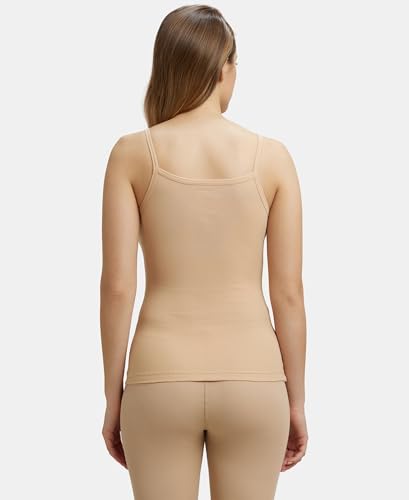 Image of Jockey 2501 Women Extra Warmth Super Combed Cotton Rich Thermal Camisole with StayWarm Technology