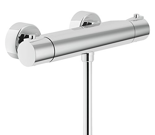 Nobili rubinetterie SY97030CR Sky Miscelatore Termostatico per Doccia Esterno Coolbody, Cromo