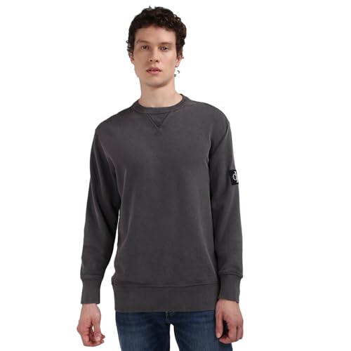 Calvin Klein maillot de survêtement homme en coton noir coupe regular