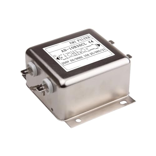 Filtro EMI monofásico triple sección AN-10B30CL de alta eficiencia y 10 A