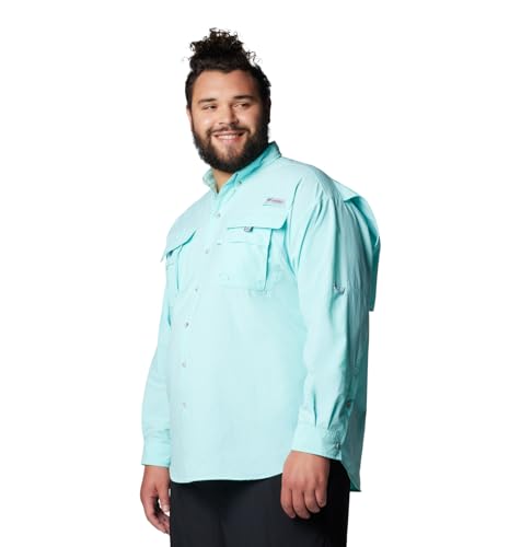 Image of Columbia Men's PFG Bahama II Long Sleeve Fishing Shirt