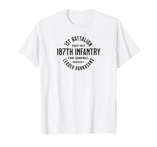 1° battaglione 187° capo fanteria Rakkasans 101° Aviotrasportato Maglietta