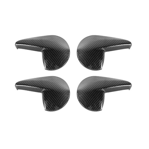 Pidanida 2 Set of - Carbon Fiber Adjustive Handle Panel Cover Trim Left Right ABS 2010-2019 for Dodge for Challenger 2010-2019