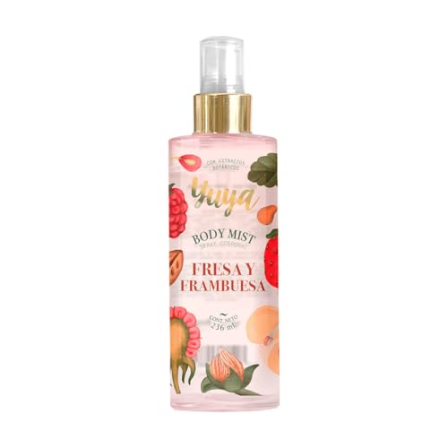 Lista de Coty Body Fresh los mejores 5. 43 Yuya - Body Mist 236 mL Fresa y Frambuesa