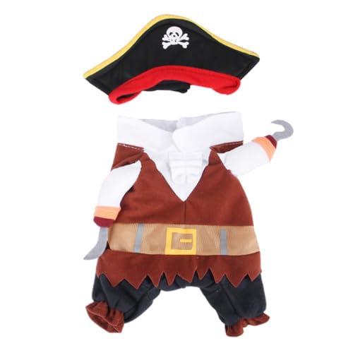 Disfraz Pirata para Perros Tamaño S