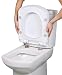 Tapa y asiento de inodoro con caida amortiguada - Compatible con Dama...