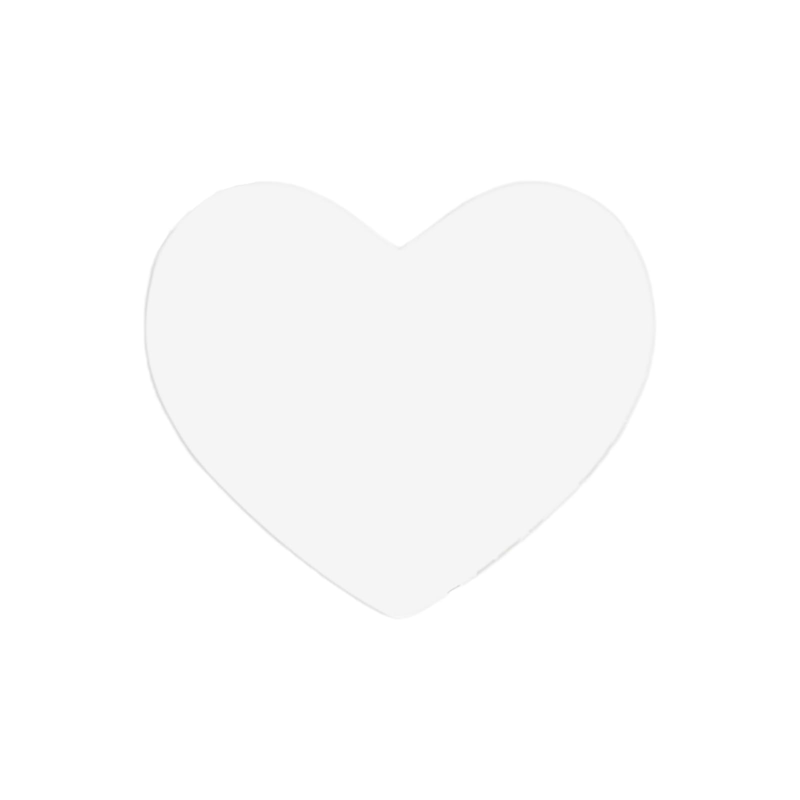 Maxtonser Heart Shaped Wall Stickers 3D Art Wall Decal Removable Wall Stickers for Valentines Day Home Decorations