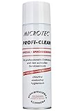 Microtec® Profi Clean Sprühreiniger | 500ml | Reiniger und Entfetter, der effektiv Fett, Öl, Harz...