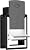 ClawJaw Doggy Door for Wall, Metal Frame and Telescopic Tunnel Pet Door, Double-Sided Wind Deflector and Magnetic Flaps, Easy to Install, Black (Pets Up to 50 Lb)-Medium