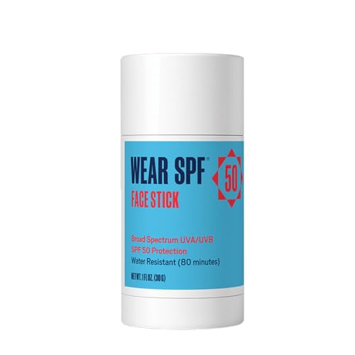 Wear SPF Sunscreen Sport Stick Sweat & Water-Resistant SPF 50 0.5 Oz
