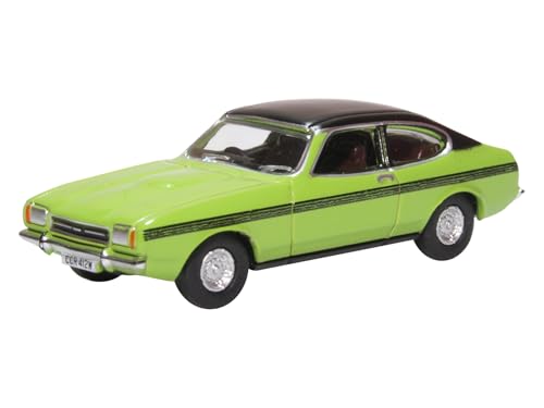 Oxford Ford Capri MkII Lime Green Only Fools & Horses vehicle 1:76 railway scale diecast model