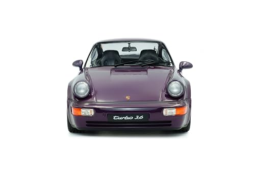 Solido Porsche 911 (964) Turbo 1990 1:18 Diecast Azul miniatura 2