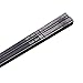 Kfhfhsdgsakz Chopsticks, 1 para, 304 stal nierdzewna chińskie pałeczki, grawerowanie metalowy kij do żywności dla stołowych sztućce Sushi (Color : A)