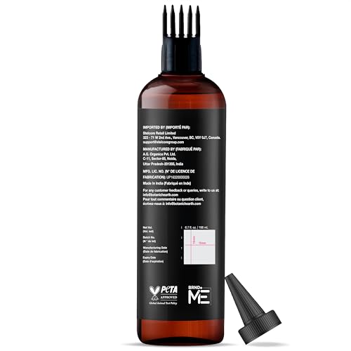 Botanic Hearth Biotin Hair Oil For Hair Growth Infused With Coffee Bean Oil & Argan Oil | Hair Strenghtening Treatment | Nourishing & Volumizing | Non GMO Verified | 6.7 fl oz