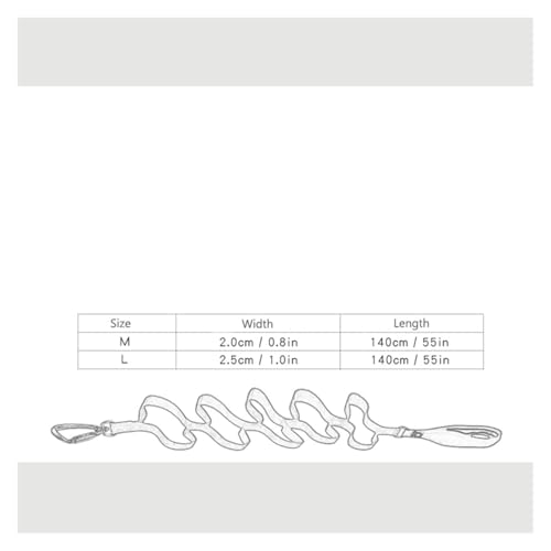Laisse pour animaux de compagnie anti-traction nylon armee L - 3