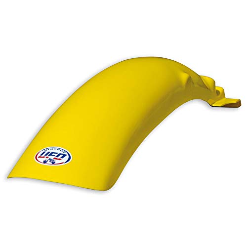 Garde-boue arrière UFO jaune Suzuki RM pour vos sessions motocross vintage