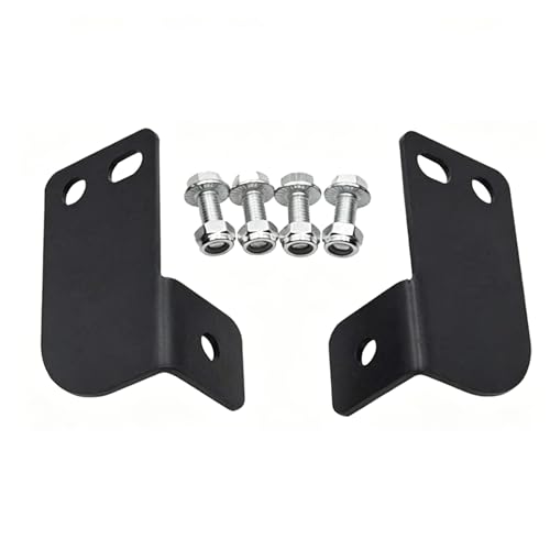 KANGIKX Rear Roof Roll Pro-fit Cage Bar Reverse LED Brackup Light Pod Light Mounting Brackets Fit for 2013-2021 Polaris Ranger Full Size
