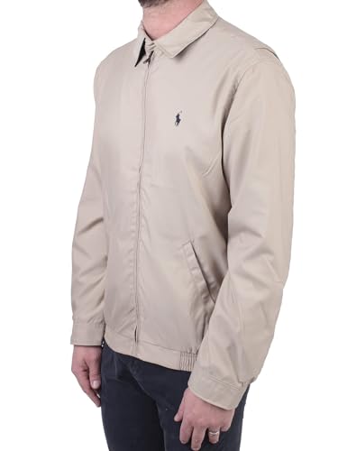 Polo Ralph Lauren Microfiber Jacket, Beige (Uniforme Kaki A2377), XL Homme