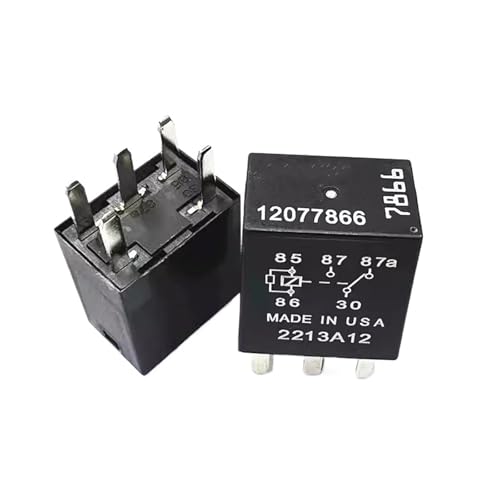 Relais automobile 12V haute performance 35A 12077866 anti surchauffe