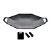 Pliddle Stufa - Pane Con Griglia Stufa, Con Rivestimento In Pietra Medica Antiaderente Con Porta Di Scarico Olio | Portatile E Facile Per Stufa A Gass immagine