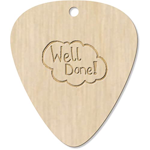 Azeeda 7 x ‘Well Done’ médiator/pic de Guitare (GP00026841) - Les Beatles, Paul McCartney, John Lennon, RIngo Starr, George Harrison Azeeda 7 x 'Well Done' médiator/pic de Guitare (GP00026841)