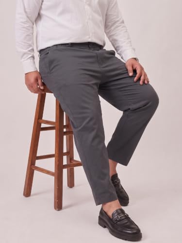 Image of Men Plus Size Chino Pants | Casual Chinos for Men