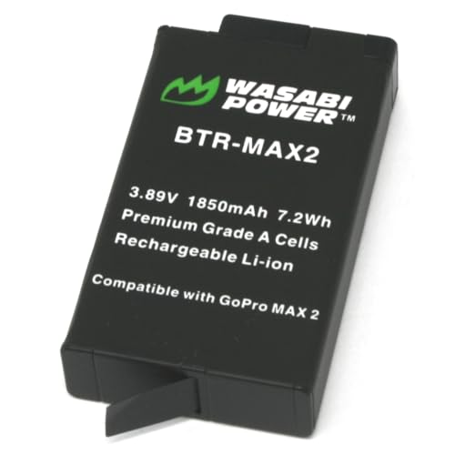 Wasabi Power Battery for GoPro MAX2 on Amazon