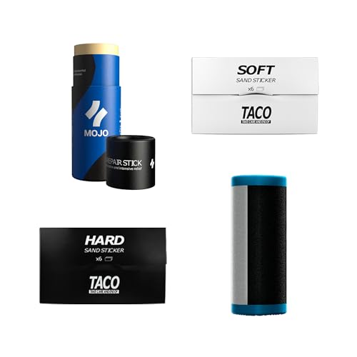 CRUX KIT Starter – Handpflege für Kletterer – Hornhautfeile TACO, Regenerationsbalsam MOJO
