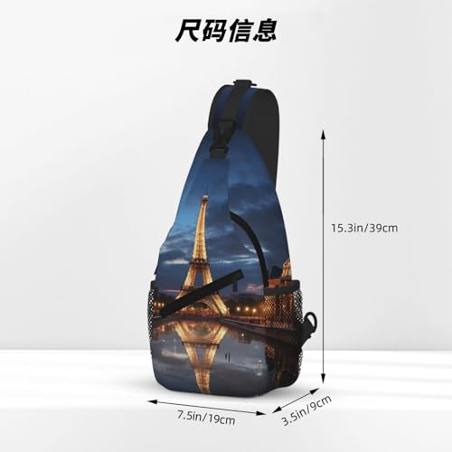 Bolso Sling para mujer y hombre para viaje y senderismo miniatura 4