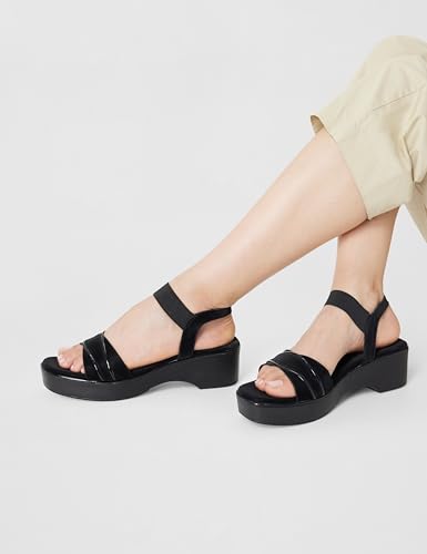Image of Metro Women Wedge Heel Comfort Fashion Backstrap Sandal