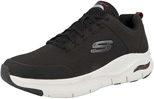Skechers Men's Training Walking Shoe, BKW, 13 | Image 3