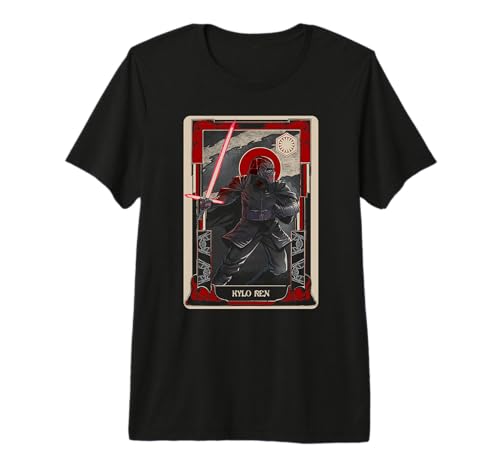 T-shirt Kylo Ren Star Wars en coton doux contre les vêtements rêches