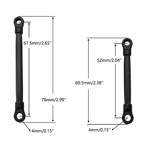 Gdool 9200 Shock Absorption Connecting Rod Px9200-17 & Px9200-19 Accessories Spare Parts For 1:10 9200 9200E 9205E 9206E Rc Cars Trucks #TOP3