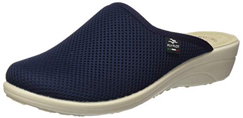Flyflot 855284, Damen Pantoffeln, Blau (Blau 10), 42 EU (8 UK)