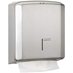 Mediclinics Dispensador De Papel Mediclinics - Disp. Papel Toalla Inox Sat. (DT2106CS)
